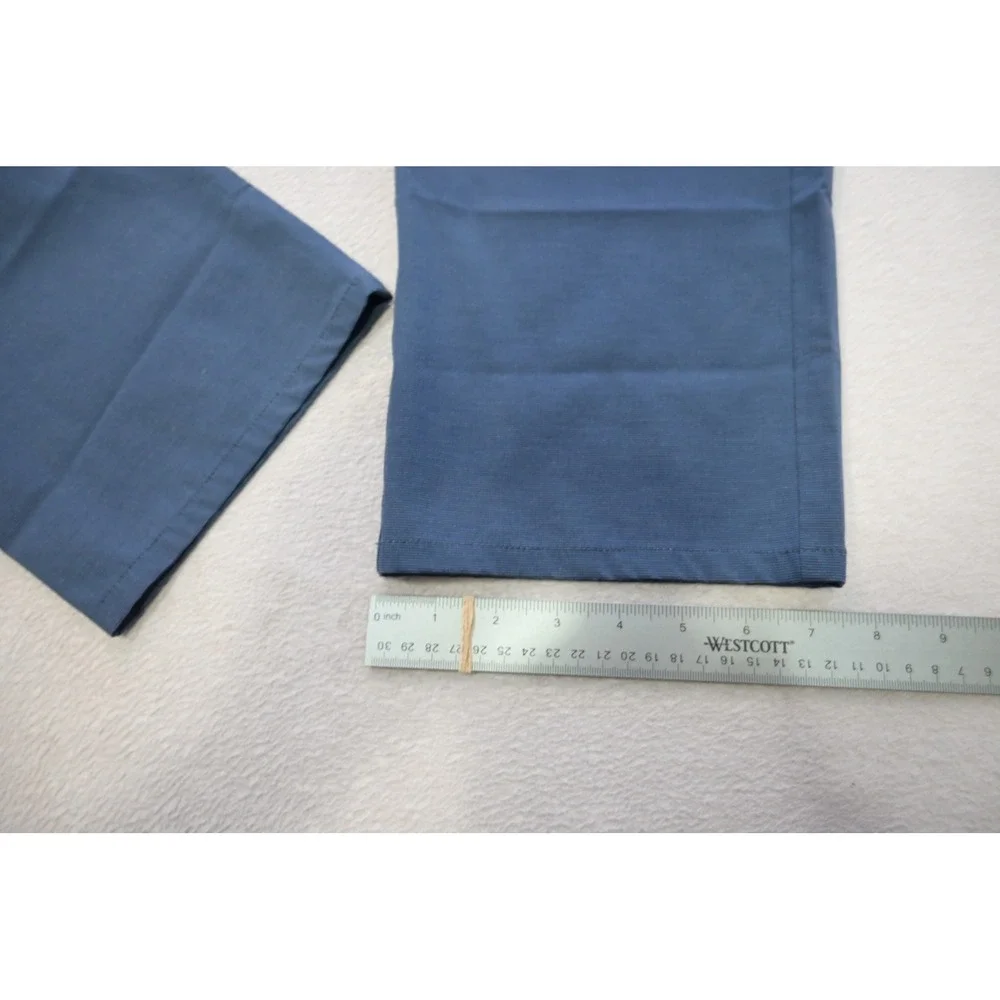 TravisMathew Golf Pants‎ Mens 36 x 32 Blue Wicking Micro Stripe Straight Leg